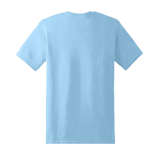 Licht blauw shirt met geborduurde dier